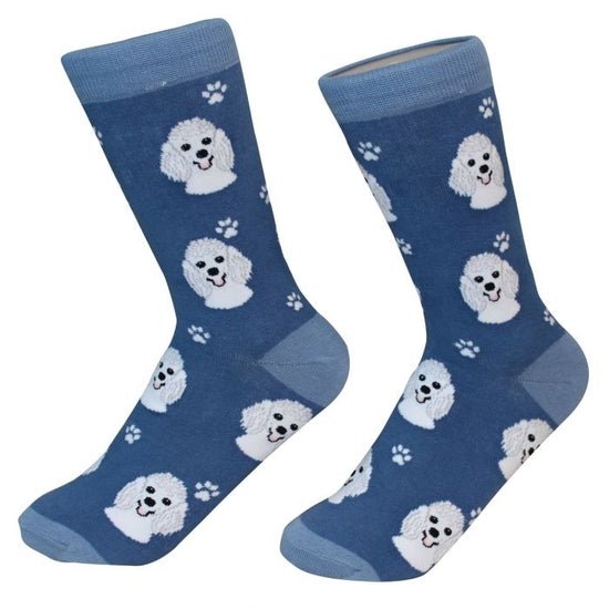 White Poodle Socks - Bulletproof Pet Products Inc