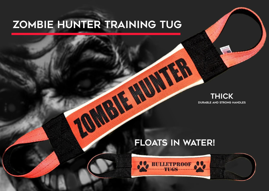 ZOMBIE HUNTER FIRE HOSE TRAINING TUG - Bulletproof Pet Products Inc